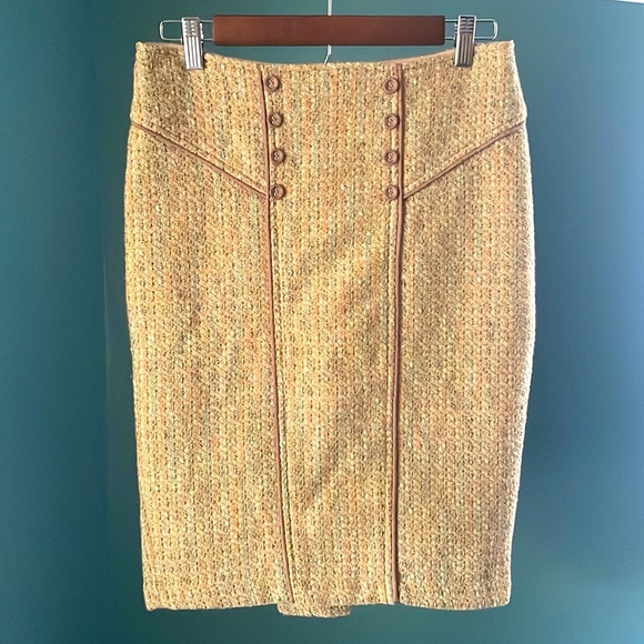Anthropology Eva Franco Multicolor Tweed pencil skirt - Picture 1 of 4